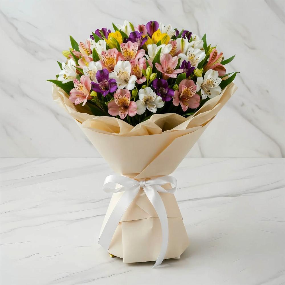 Букет цветов из: Альстромерии в Кологриве