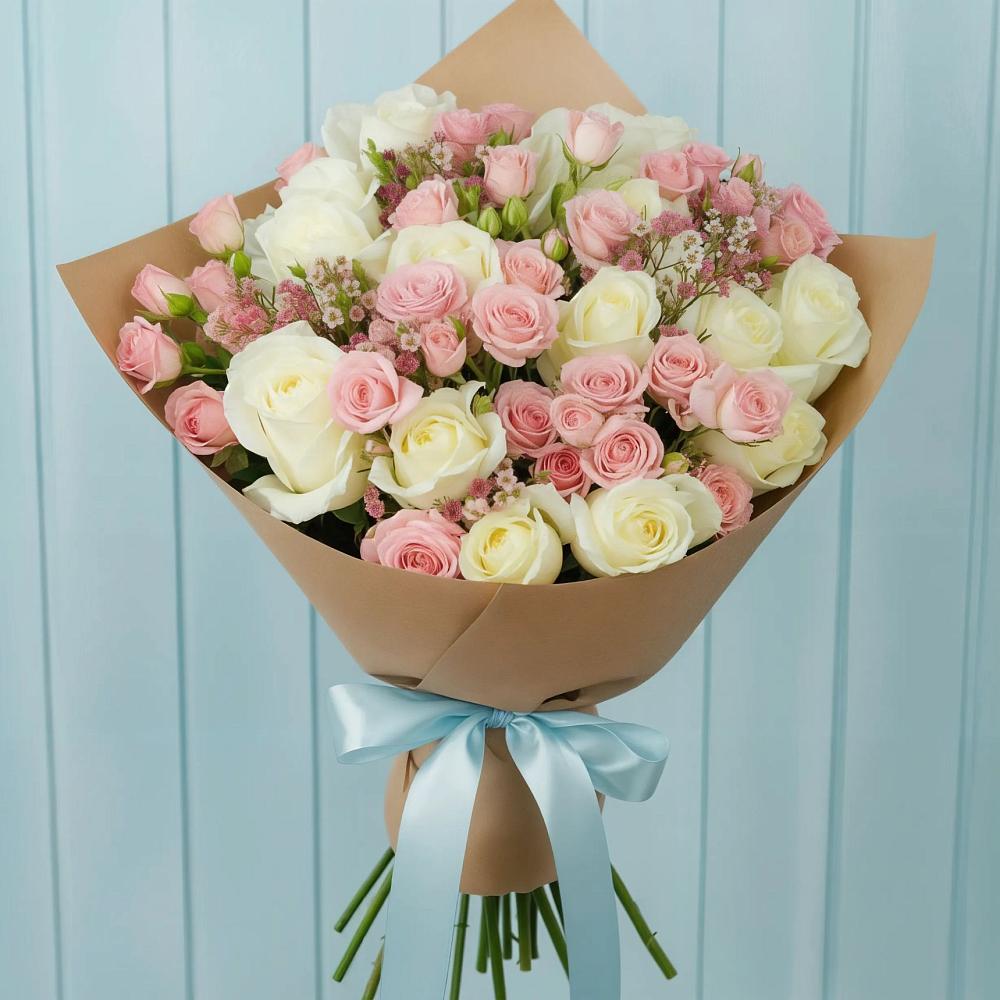 Букет цветов из: Розы в Кологриве