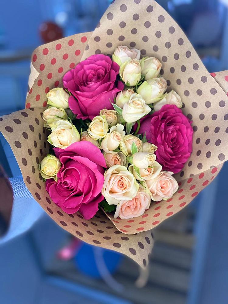 Букет цветов из: Розы в Кологриве