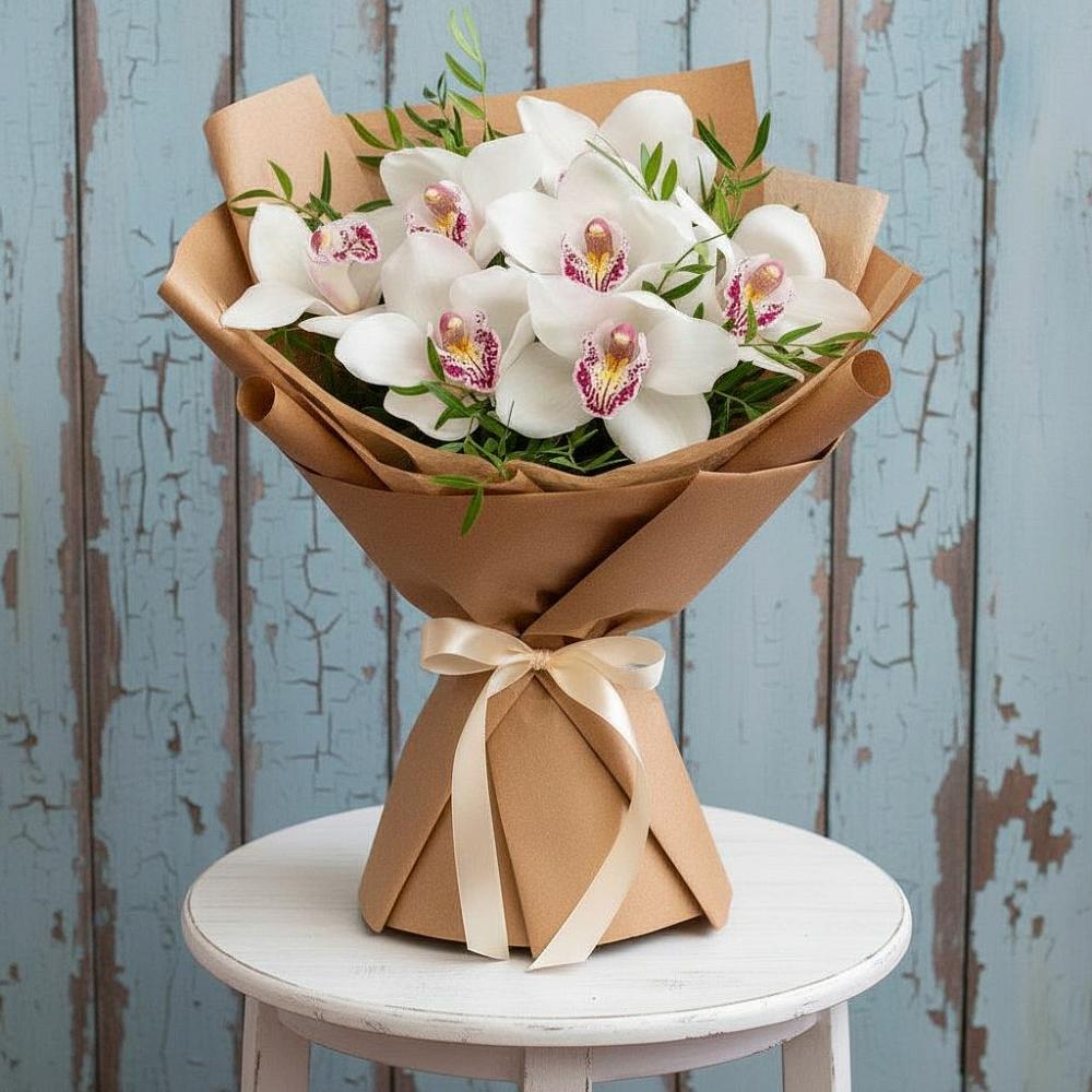 Букет цветов из: Орхидеи и Розы в Кологриве