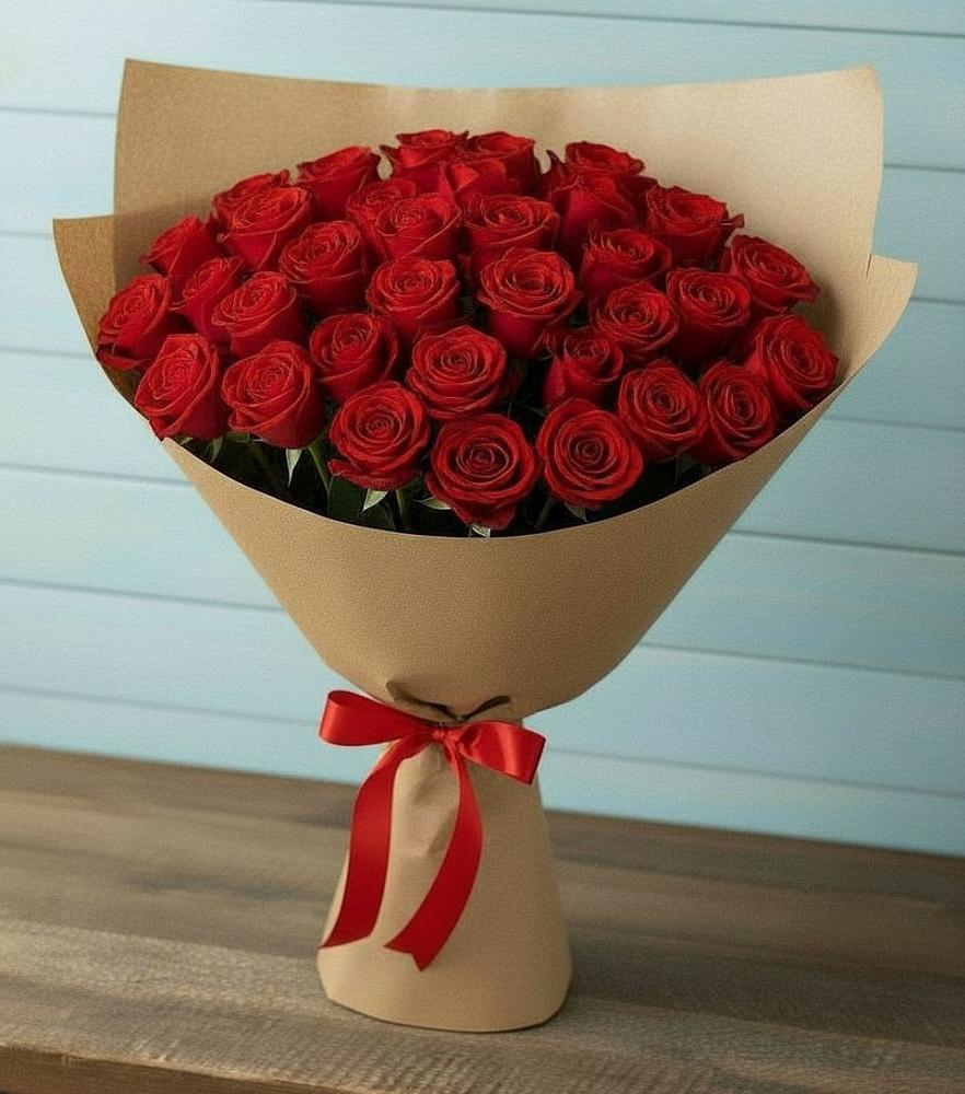 Букет Красные розы Милано в Кологриве